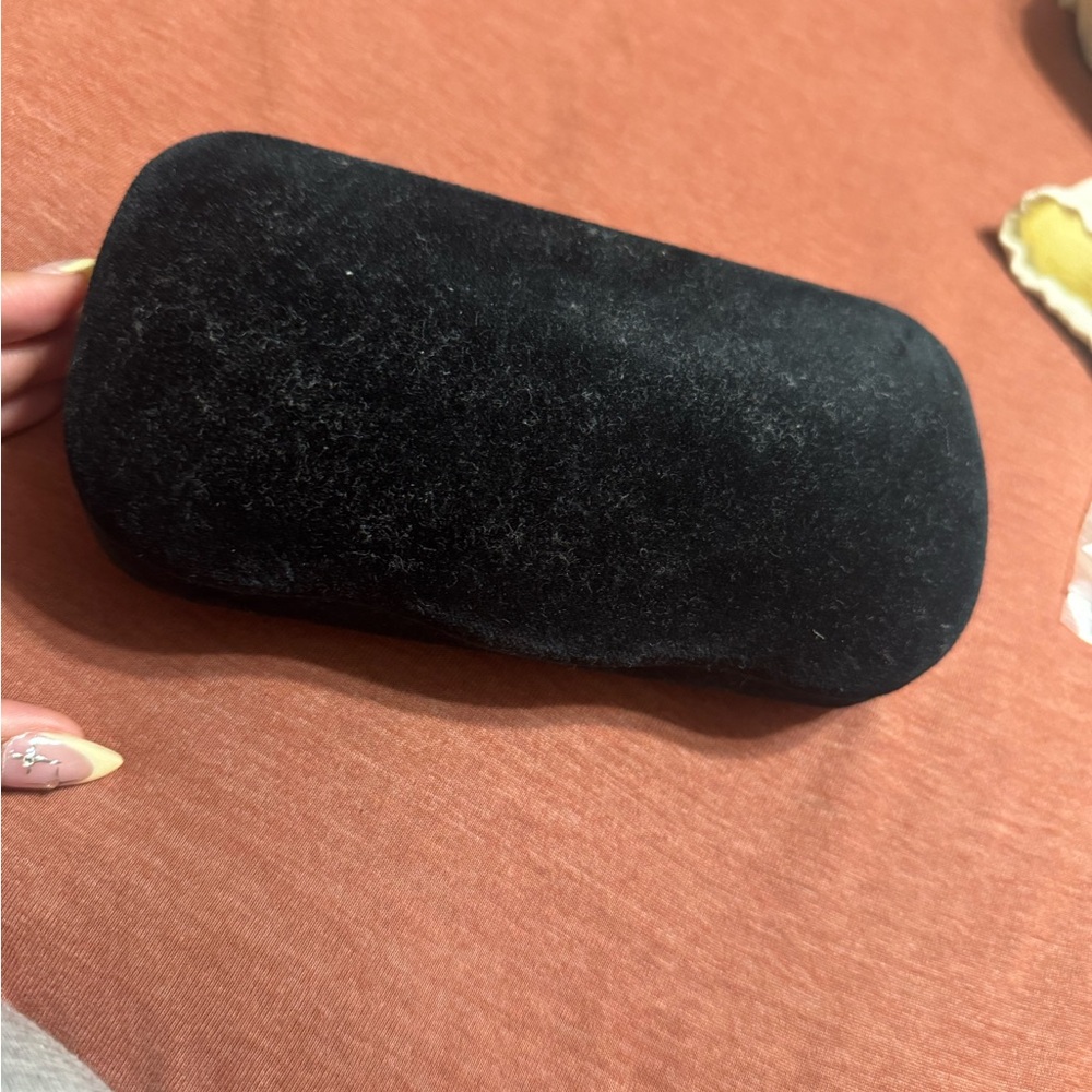Gucci Black Velvet Eyeglass Case